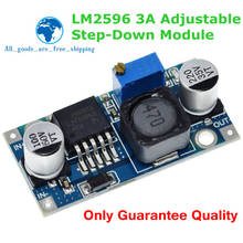 LM2596 DC-DC Step-down Power Supply Module 3A Adjustable Step-down Module LM2596S Voltage Regulator 24V 12V 5V 3V For arduino 2024 - buy cheap