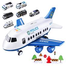 Música história simulação pista inércia brinquedo das crianças aeronaves tamanho grande avião de passageiros crianças airliner carro de brinquedo para crianças 2024 - compre barato