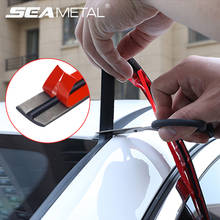 Car Rubber Seal Strips Auto Seal Protector Sticker Window Edge Windshield Roof Rubber Sealing Strip Noise Insulation Accessories 2024 - купить недорого