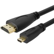 New HDMI-compatible Cable1M micro HDMI-compatible To HDMI-compatible 1080p Wire Cable TV AV Adapter HDMI-compatible Adapter 2024 - buy cheap