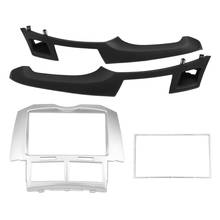 Kit de embellecedor de Marco estéreo de coche 2 Din para salpicadero para Toyota Yaris Vitz Platz, reproductor de DVD, bisel de instalación, 2005-2011 2024 - compra barato