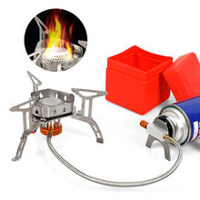 3500W Furnace Ultralight Portable Camping Stove Cooking Burner with Storage Case for Outdoor Picnic Backpacking Hiking 2024 - buy cheap