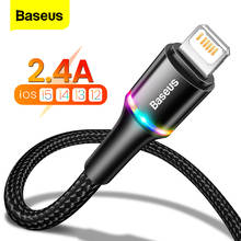 Baseus Lighting USB Cable For iPhone 14 13 12 11 Pro Max X Fast Charging Charger Cable For iPhone 8 7 6 6s iPad Data Wire Cord 2024 - buy cheap
