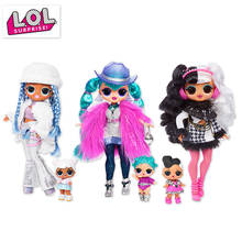 Original Lol Surprise Doll Winter Disco Omg Baby Face Oversized Sister DIY Toy Children Lol Surprise Dolls Toys for Children 2024 - buy cheap