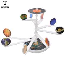 Modelo de projeto de experimento de planetas principais, brinquedo diy para estudantes de sistema solar, taika com três planetas, brinquedo educacional para crianças 2024 - compre barato