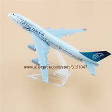 Air NEW ZEALAND Airlines Boeing 747 B747-400 Airways Airplane Model Alloy Metal Model Plane Diecast Aircraft  16cm Gift 2024 - buy cheap