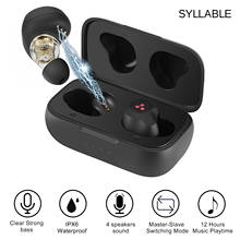 SYLLABLE S115 Strong bass TWS wireless headset noise reduction for music QCC3020 Chip of SYLLABLE S115 wireless sport Earphones 2024 - buy cheap
