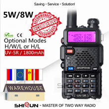 UV-5R Walkie Talkie Military 10 km Baofeng uv5r Walkie-Talkies for hunting Radio uv 5r Optional 5W 8W Baofeng UV-82 UV-8HX UV-16 2024 - buy cheap