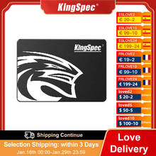 KingSpec-disco duro SSD para ordenador y portátil, unidad de estado sólido de 120gb, 240GB, 480GB, 128GB, 256GB, 512GB, HDD 2,5, SATAIII 2024 - compra barato