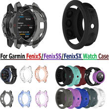 Funda protectora de pantalla para reloj Garmin Fenix 5S, carcasa de TPU para reloj de pulsera inteligente 2024 - compra barato