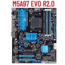 Разъем AM3 + Asus M5A97 LE R2.0, материнская плата DDR3 32 Гб SATA PCI-E 2,0 AMD FX для настольных ПК, AMD 970, бу 2024 - купить недорого