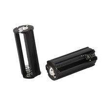 Комплект из 2 предметов, черный Батарея держатель для 3x1,5 V AAA батареи фонарик Фонарь 2024 - купить недорого