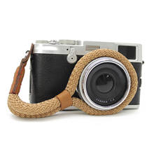 Besegad Handmade Vintage Soft Cotton Camera Carrying Wrist Strap Belt for Canon Sony Nikon Leica DSLR Mirrorless Camera 2024 - buy cheap
