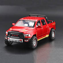 1:32 Simulation Alloy Car Model New Dodge-Ram TRX-Pickup Metal Car Model Sound And Light Pull Back Childs Boy Toy Car Gifts 2024 - buy cheap