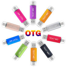 TEXT ME Pendrive OTG 3 in1 OTG Type-c Flash Drive cle usb 2.0 stick 64GB 128GB otg pen drive 4GB 8GB 16GB 32GB storage devices 2024 - buy cheap