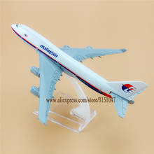 Air Malaysia Airlines B747 Boeing 747-400 Airways Airplane Model Alloy Metal Model Plane Diecast Aircraft  16cm Gift 2024 - buy cheap