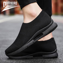 Damyuan Men Light Running Shoes Jogging Shoes Breathable Man Sneakers Slip on Loafer Shoe Men's Casual Shoes Size 46 2020 2024 - buy cheap