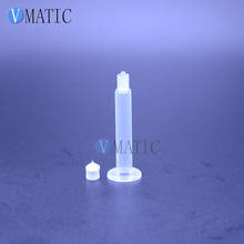 Free Shipping 3cc 3ml US Style Glue Dispenser Dispensing Transparent Pneumatic Syringe With Piston 2024 - buy cheap