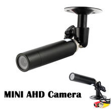 Minicámara CCTV Super HD AHD, 1080P, 2MP, SONY 323, pequeña vigilancia a prueba de vandalismo, Metal negro, cámara de seguridad tipo bala 2024 - compra barato