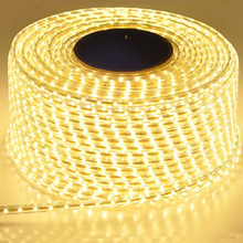 Waterproof LED Strip Light IP65 220V 2835SMD Flexible Rope Lamp 120Leds/M High Brightness Outdoor Indoor Dimmer Tape Decor EU 2024 - купить недорого