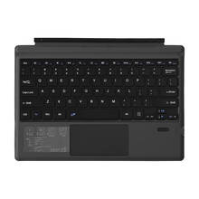 Bluetooth-совместимый планшет 3,0, клавиатура, аксессуары, домашний компьютер для Microsoft Surface Pro 3/4/5/6/7 с сенсорной панелью 2024 - купить недорого
