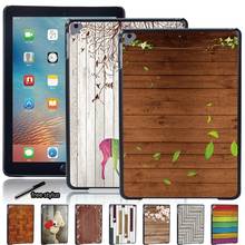 Funda de tableta para Apple IPad Air 4 2020 10,9 "/Air 3 10,5" 2019/Air 2/Air-carcasa trasera de plástico duro con patrón de madera de alta calidad 2024 - compra barato