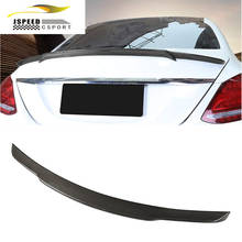 For W222 Carbon Fiber Rear Boor Spoiler Wings for Mercedes-Benz S Class W222 S400 S500 S600 Spoiler 2014-2020 2024 - buy cheap