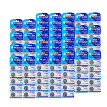 200Pcs/40Pack PKCELL 2032 3v button cell battery CR2032 DL2032 CR DL 2032 BR2032 15004LC lithium battery Button Cell Battery 2024 - buy cheap