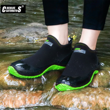 Sapatos de chuva masculinos, calçados impermeáveis de borracha com tecido para mergulho 2024 - compre barato