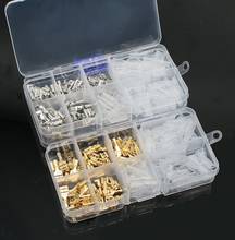 120pcs 2.8/4.8/6.3mm Crimp Terminals Insulated Seal Electrical Wire Connectors Crimp Terminal Connector Assortment Kit 2024 - buy cheap