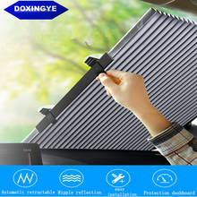 DOXINGYE Car Window Sunshade Retractable Foldable Windshield Sunshade Cover Shield Curtain Auto Sun Shade Block Anti-UV 2024 - buy cheap