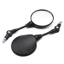 1 Pair of Foldable Round 10MM Scooter Rear Mirror Dirt Pit Bike Rearview Motorcycle Mirrors for KTM Mirror Motocross Accessories 2024 - buy cheap