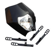 Universal Headlight Fairing Head Light for SX EXC Motorcycle Supermoto Dirt Bike Motocross 2024 - buy cheap