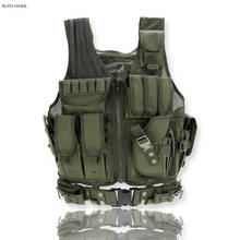 Military Equipment Tactical Outdoor Police Training Combat Armor Gear Army Paintball Hunting Airsoft Vest Molle Protective Vests 2024 - buy cheap