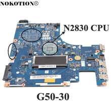 Nokotion-placa mãe para computador, aclu9, aclu0 wireless, para lenovo ideapad hub sr1w4 n2830, cpu ddr3l, funciona completamente 2024 - compre barato