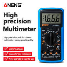 DT9205A Professional Digital Multimeter Transistor Tester Backlight  Meter Amperimetro Multimetro Multi Meter Multimetr 2024 - buy cheap