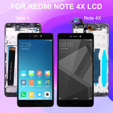 Catteny AAA para Xiaomi Redmi Note 4X pantalla Lcd pantalla táctil Panel digitalizador montaje Note 4X pantalla con marco envío gratis 2024 - compra barato