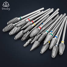 Dmoley Ceramic Tungsten Nail Drill Bit Electric Manicure Drills For Machine Milling Cutter Nail Burr Pedicure Accessories Tools 2024 - buy cheap