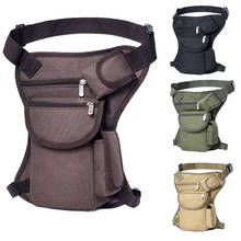 Men Canvas Drop Leg Bag Waist Casual Pack Belt Hip Bum Military Tactical Multipurpose Messenger Shoulder Bags Cycling Travel Bag 2024 - buy cheap