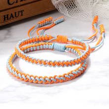 Bohemian Handmade Rope Bracelet Multi Color Chinese Knot Adjustable Tibetan Buddhist Bracelets Women Men Friendship Jewelry Gift 2024 - buy cheap