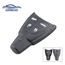 QWMEND 4 Buttons Smart Car Key Shell for SAAB 9-3 93 9.3 9-5 95 9.5 2003-2011 Replacement Car Remote Key Fob Case Keyless Entry 2024 - buy cheap
