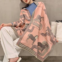 2022 New Women Winter Scarf Cashmere Luxury Brand Shawls Print Lady Pashmina Warm Blanket Wraps Female Scarves Foulard Stole 2024 - buy cheap
