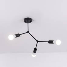 Многоголовый Потолочный светильник Светодиодная потолочная промышленная лампа в стиле ретро Luminaria personity Lamparas для гостиной Plafonnier 2024 - купить недорого