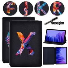 For Samsung Galaxy Tab A7 10.4 Inch 2020 T500 T505 Fashion Tablet Cover Case Painting 26 Letters Series Leather Protective Shell 2024 - buy cheap