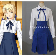 Fate/Zero Saber Dress Anime Fate Stay Night Altria Pendragon Cosplay Costume 2024 - buy cheap