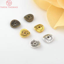 30PCS 9*8MM Zinc Alloy Antique Bronze Round Spacer Beads Diy Jewelry Findings Accessories Wholesale 2024 - купить недорого