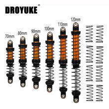 Droyuke 4PCS/lot Rock Crawler Metal Shock Absorber 70MM 80MM 90MM 100MM 110MM 120MM For 1/10 SCX10 D90 TRX-4 90046 RC Car 2024 - buy cheap