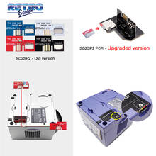 RetroScaler-Adaptador de tarjeta Micro SD TF SD2SP2, 1,2a, para Nintendo Gamecube, NGC, NTSC, SD2SP2, SDL de carga 2024 - compra barato