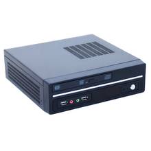 MINI Chassis  US Version HTPC Small Desktop Platform  Black Vertical Or Horizontal ITX Case 2024 - buy cheap