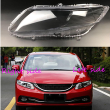 For  civic 2012 2013 2014 2015 2016 Car Headlight cover Headlamp Lens Auto Shell Cover 2024 - buy cheap
